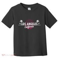 Los Angeles Retro Palm Trees Toddler T-Shirt thumb 0