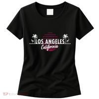Los Angeles Retro Palm Trees Women's T-Shirt thumb 0