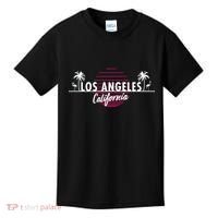 Los Angeles Retro Palm Trees Kids T-Shirt thumb 0