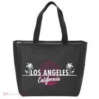 Los Angeles Retro Palm Trees Tote Bag thumb 0