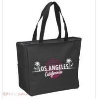 Los Angeles Retro Palm Trees Tote Bag thumb 2