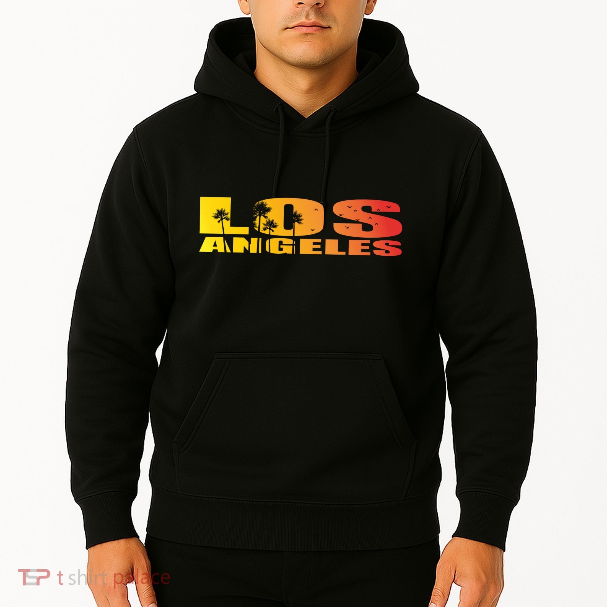 Los Angeles Retro Sunset Hoodie