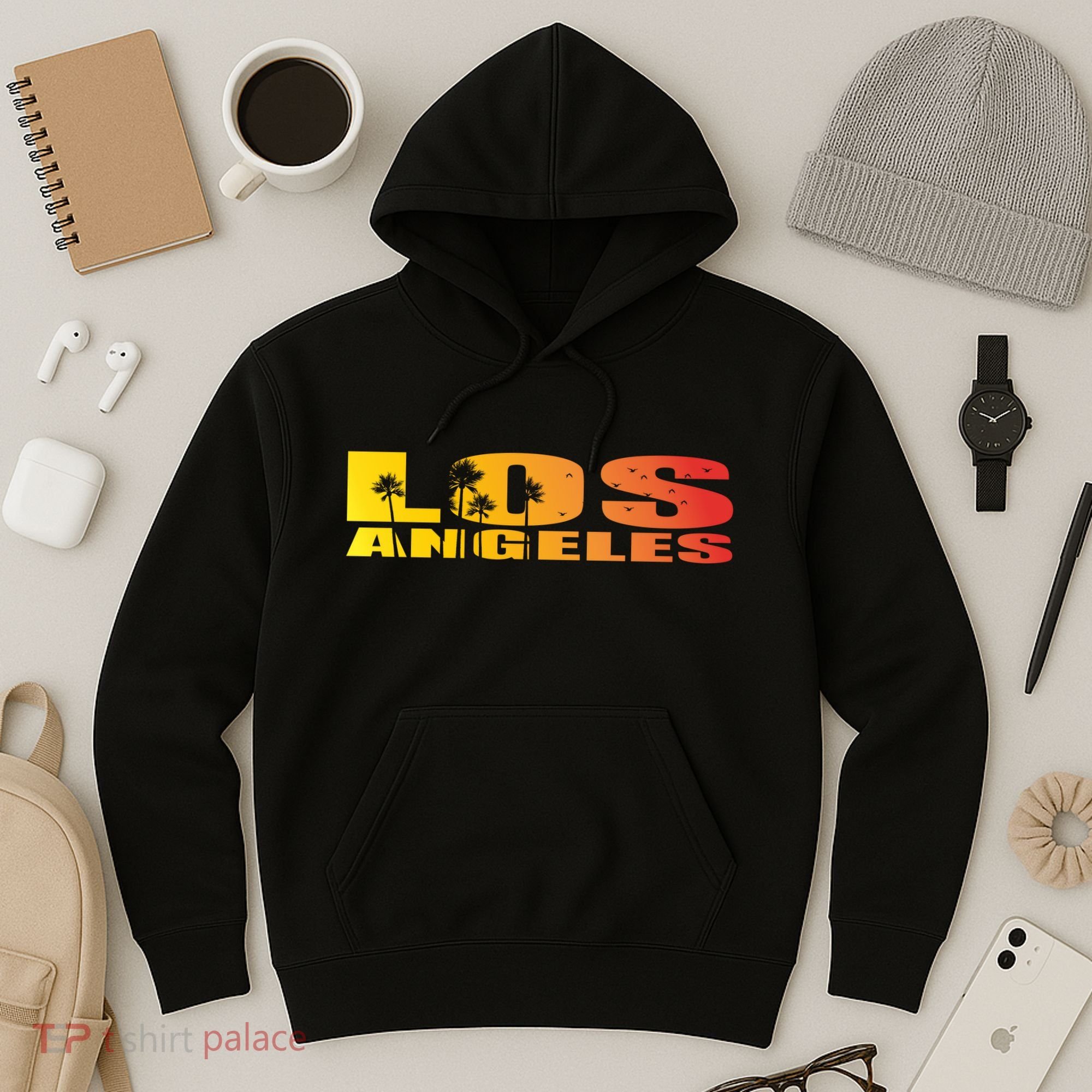 Los Angeles Retro Sunset Hoodie