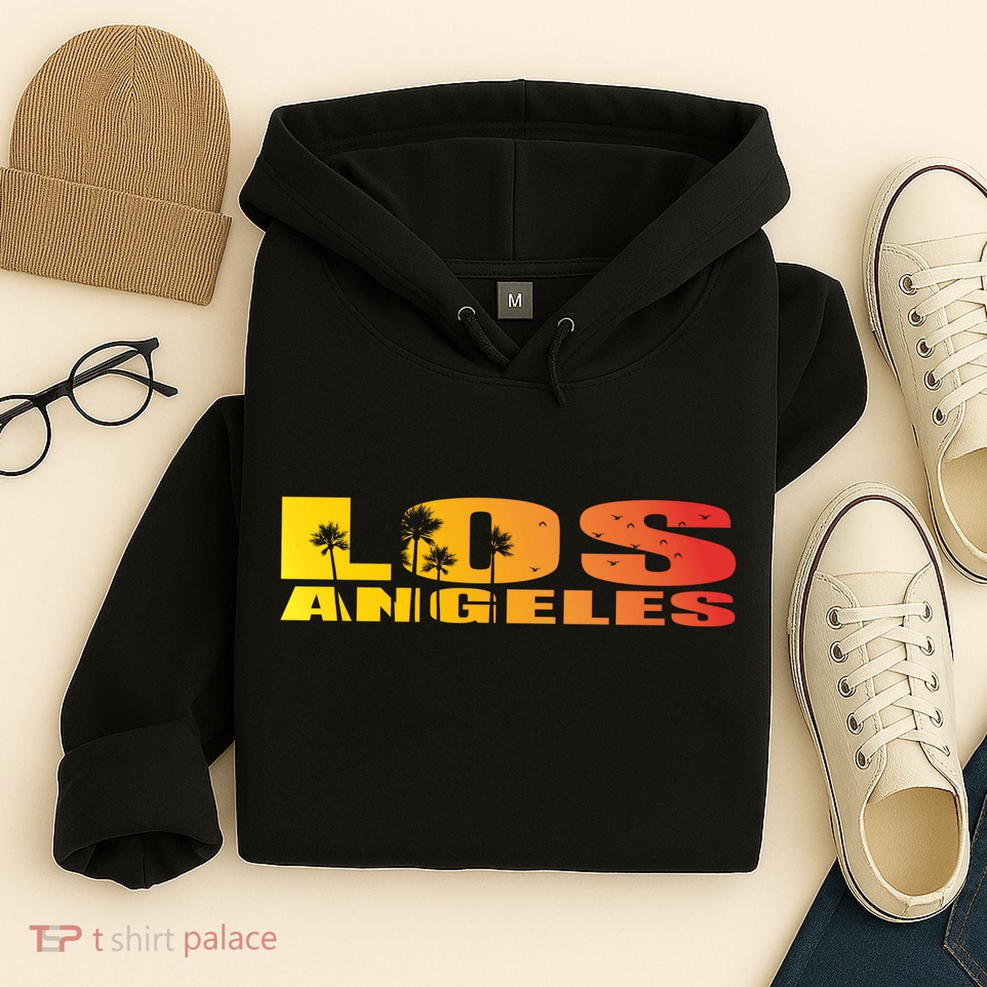 Los Angeles Retro Sunset Hoodie