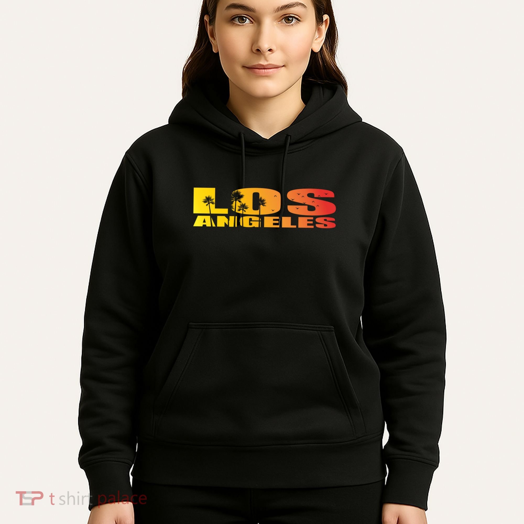 Los Angeles Retro Sunset Hoodie