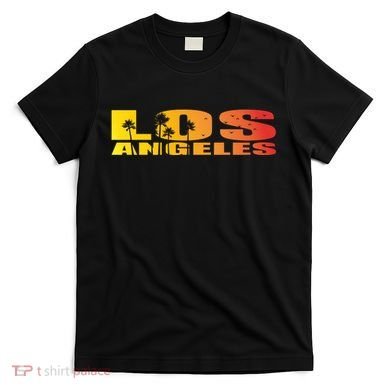 Los Angeles Retro Sunset T-Shirt