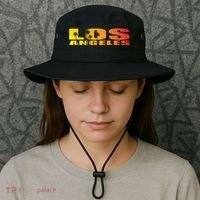 Los Angeles Retro Sunset Bucket Hat thumb 3