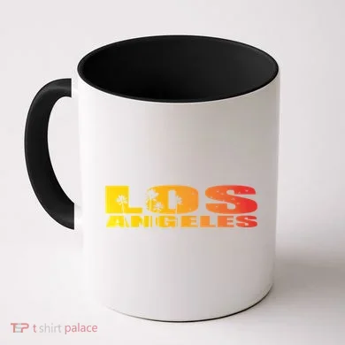 Los Angeles Retro Sunset Coffee Mug