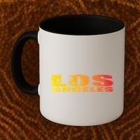 Los Angeles Retro Sunset Coffee Mug thumb 2