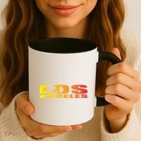 Los Angeles Retro Sunset Coffee Mug thumb 3