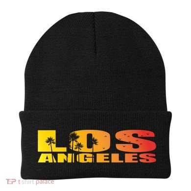 Los Angeles Retro Sunset Beanie