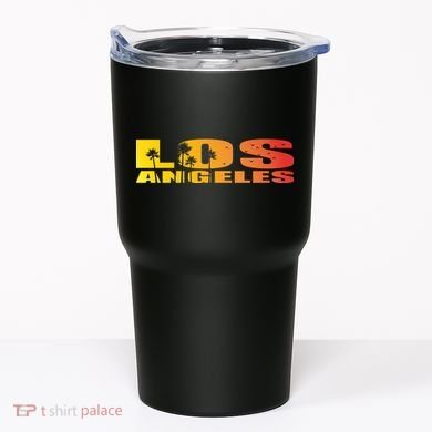 Los Angeles Retro Sunset Tumbler
