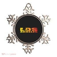 Los Angeles Retro Sunset Ornament thumb 0