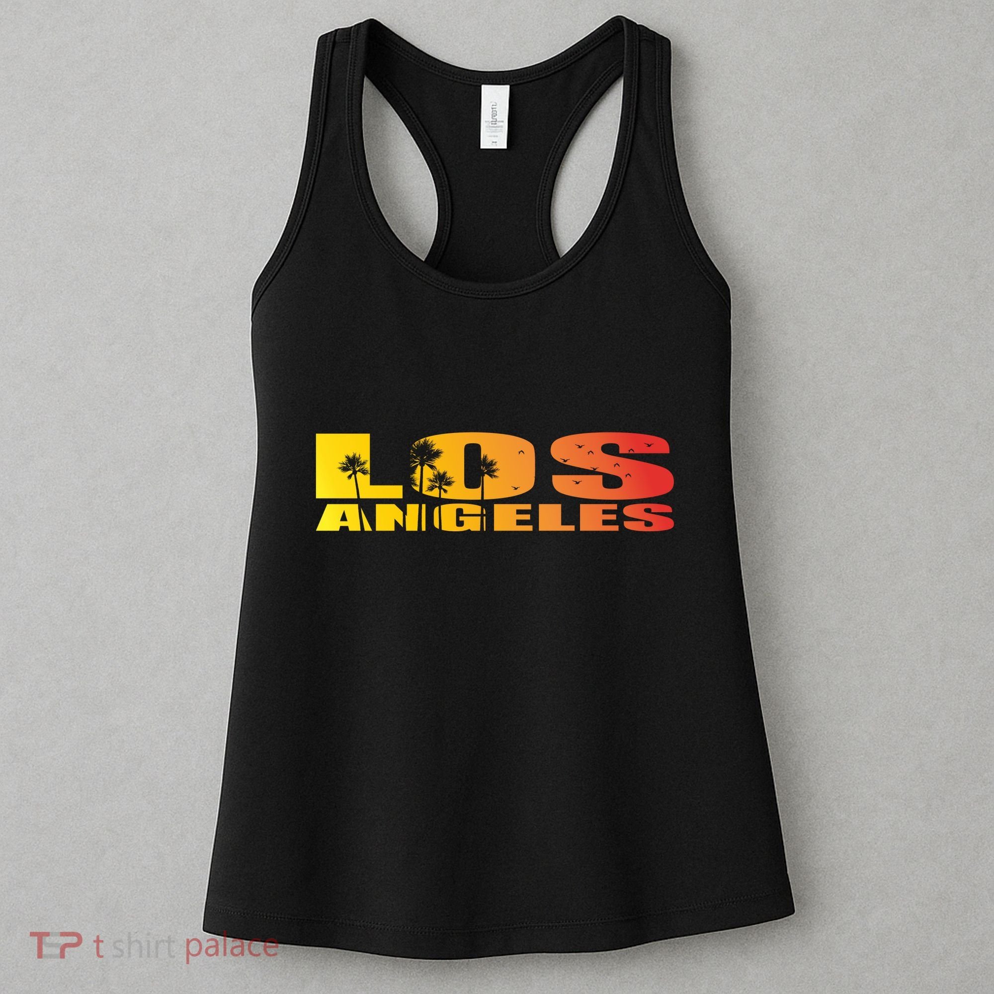 Los Angeles Retro Sunset Women's Tank Top