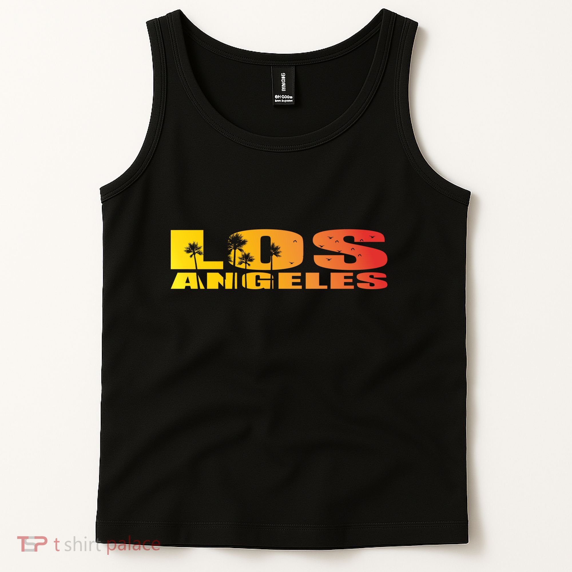 Los Angeles Retro Sunset Tank Top