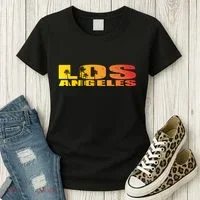Los Angeles Retro Sunset Women's T-Shirt thumb 3