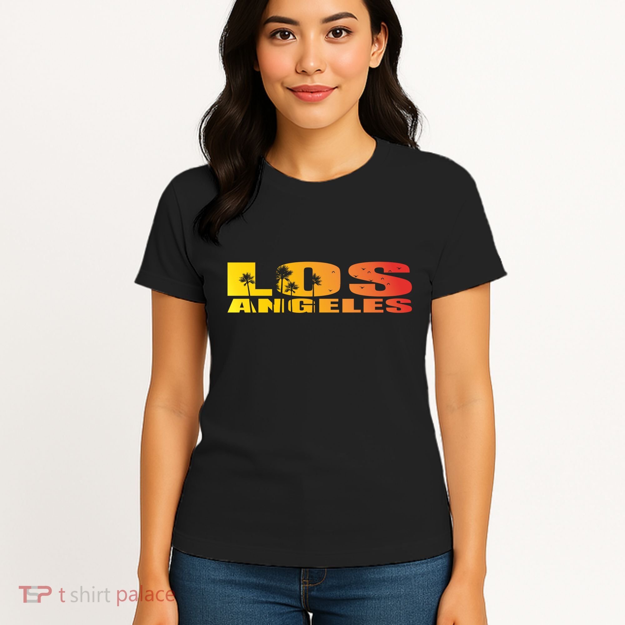 Los Angeles Retro Sunset Women's T-Shirt