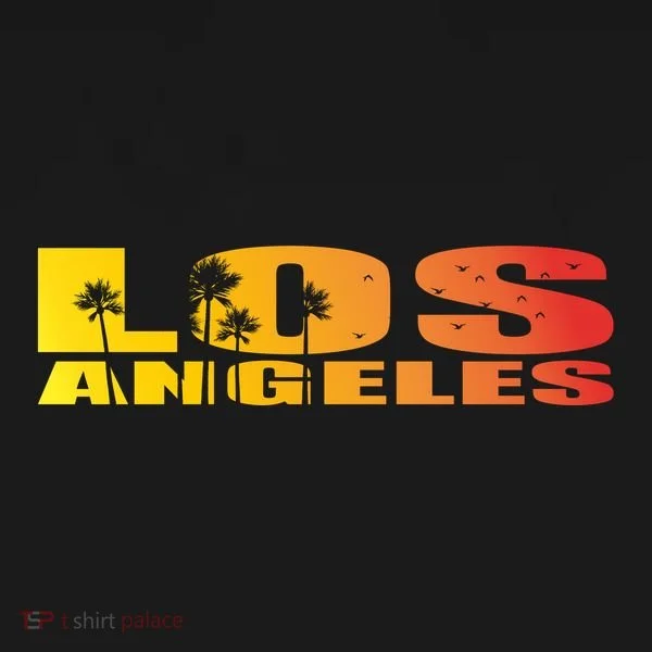 Los Angeles Retro Sunset Women's T-Shirt