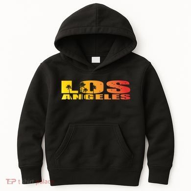 Los Angeles Retro Sunset Kids Hoodie