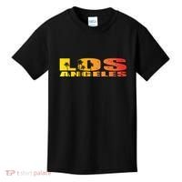 Los Angeles Retro Sunset Kids T-Shirt thumb 0