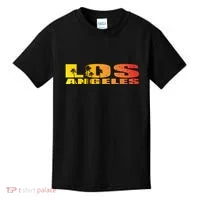 Los Angeles Retro Sunset Kids T-Shirt thumb 0