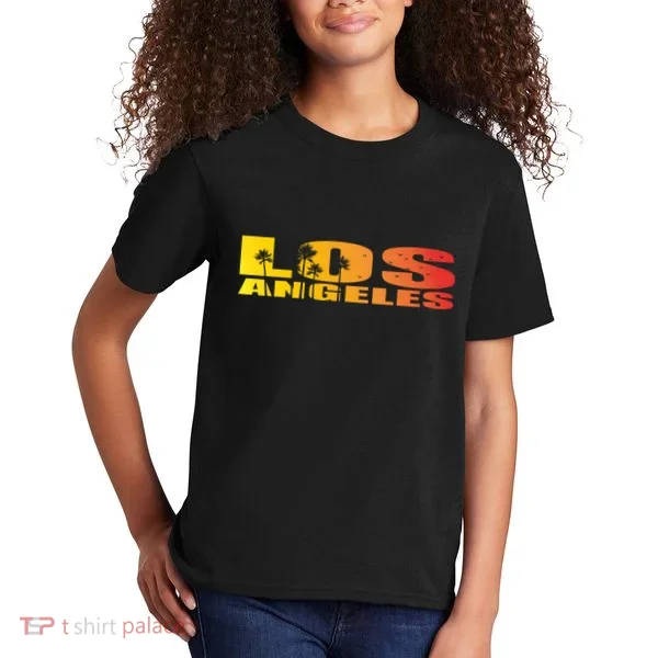 Los Angeles Retro Sunset Kids T-Shirt