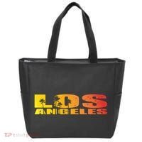 Los Angeles Retro Sunset Tote Bag thumb 0