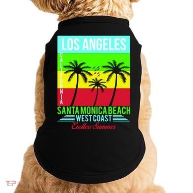 Los Angeles Santa Monica Beach Doggie Tank