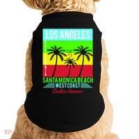 Los Angeles Santa Monica Beach Doggie Tank thumb 0