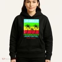 Los Angeles Santa Monica Beach Hoodie thumb 5