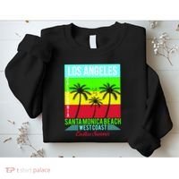 Los Angeles Santa Monica Beach Sweatshirt thumb 2