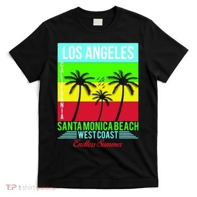 Los Angeles Santa Monica Beach T-Shirt