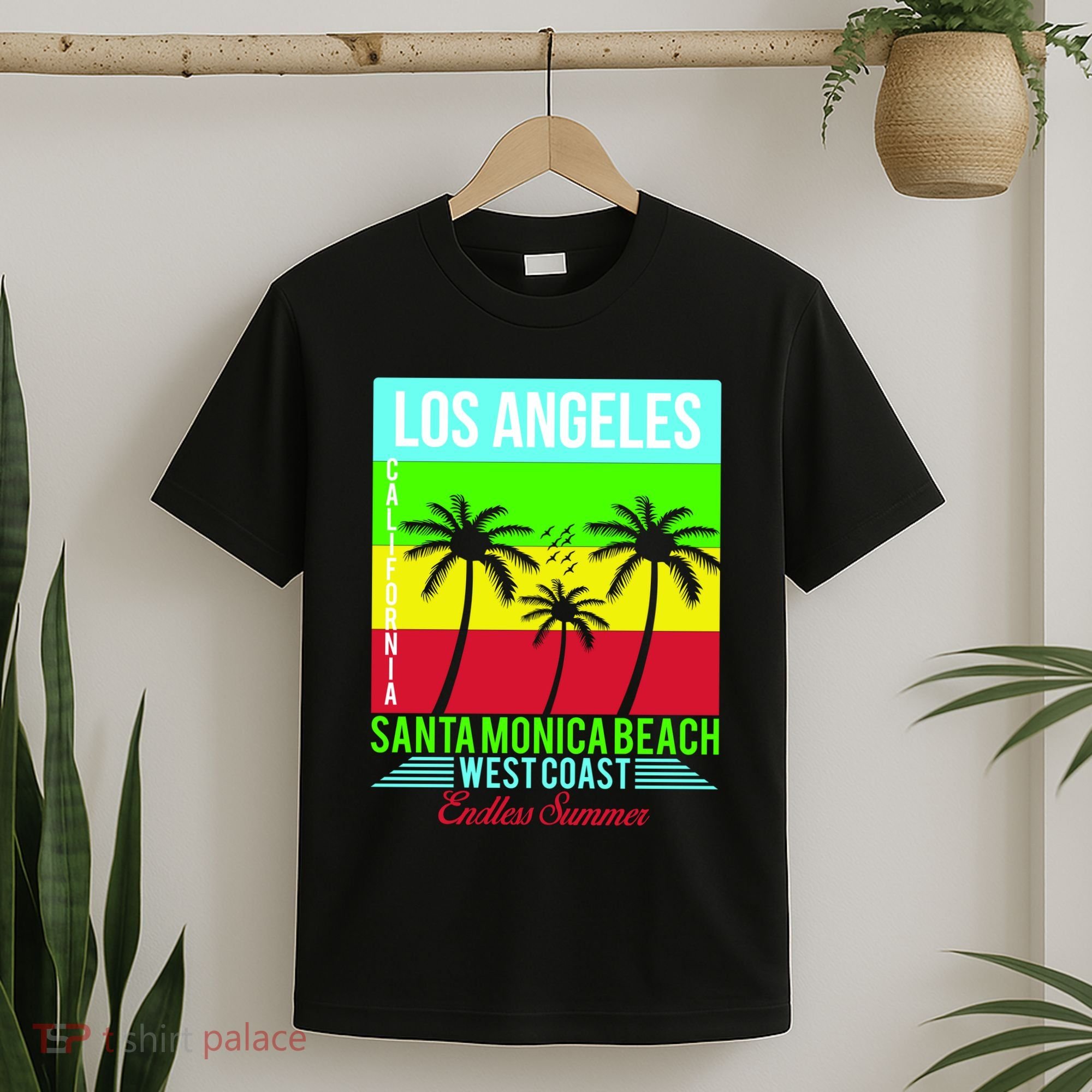Los Angeles Santa Monica Beach T-Shirt