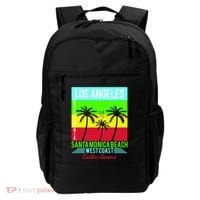 Los Angeles Santa Monica Beach Backpack thumb 0