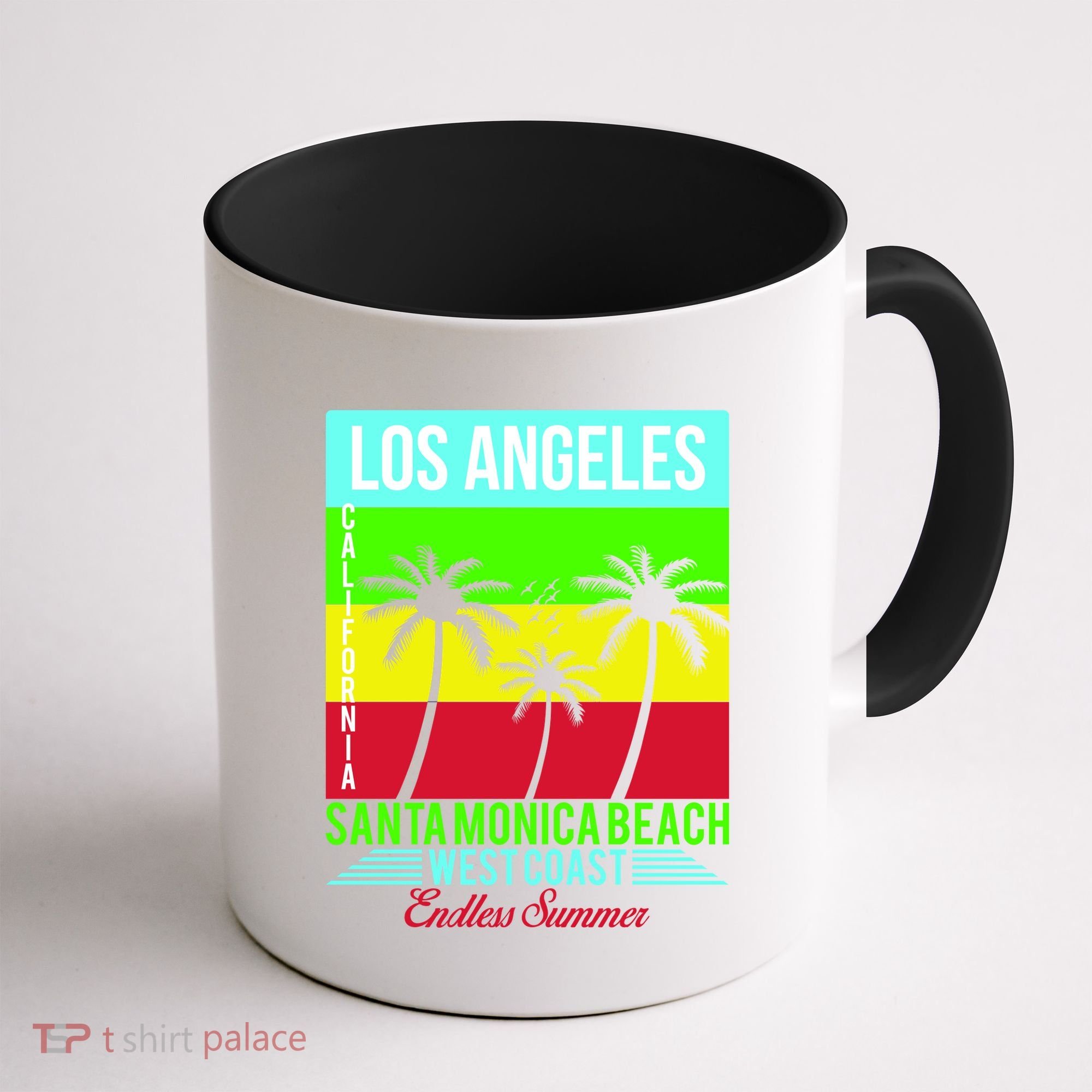 Los Angeles Santa Monica Beach Coffee Mug