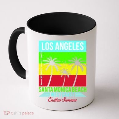 Los Angeles Santa Monica Beach Coffee Mug