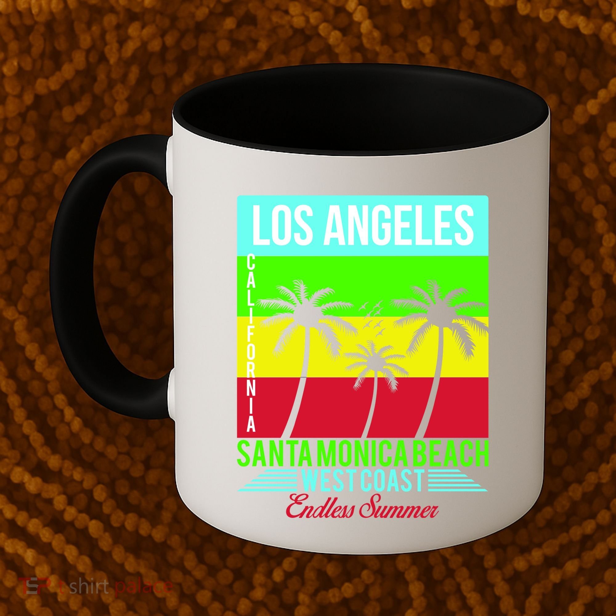 Los Angeles Santa Monica Beach Coffee Mug