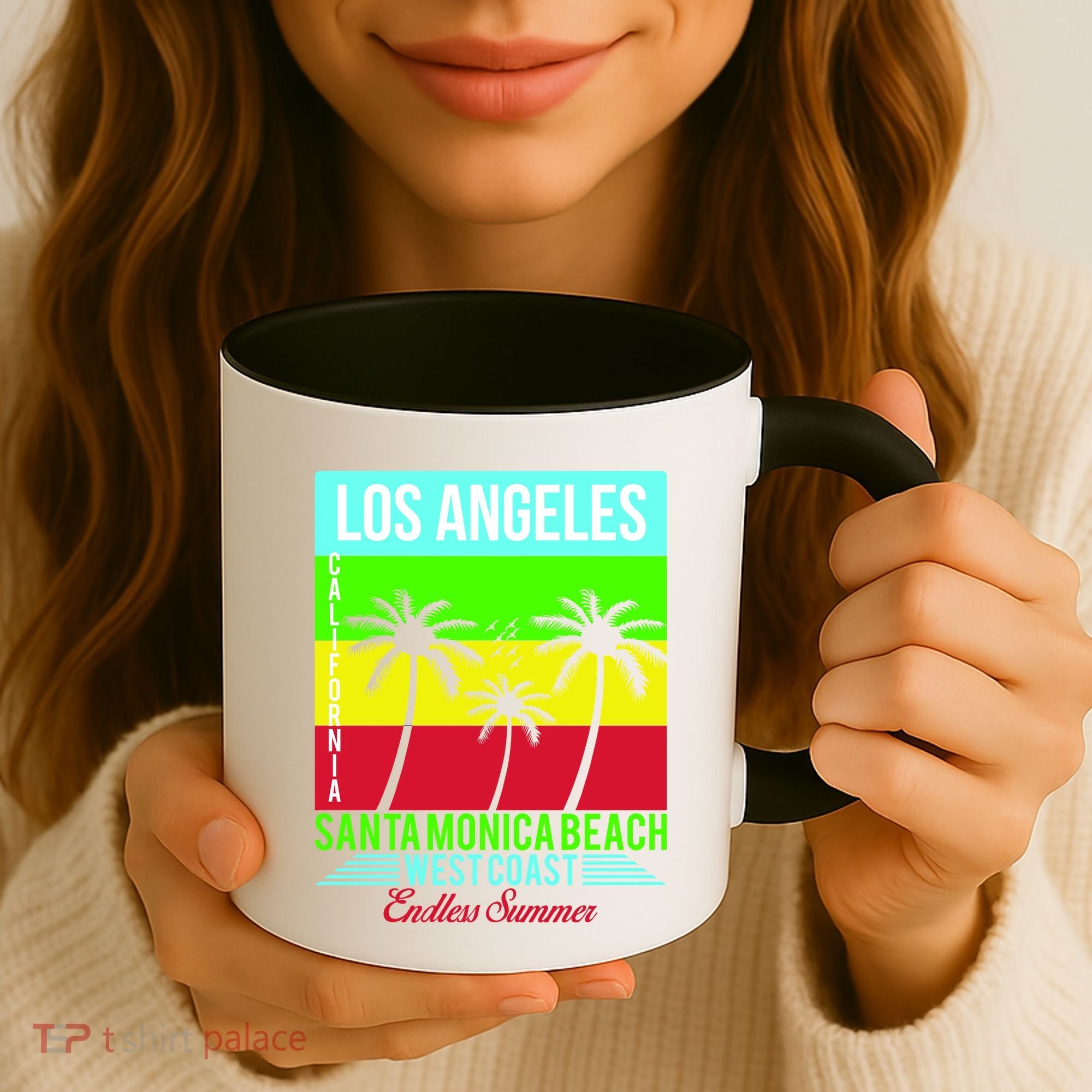 Los Angeles Santa Monica Beach Coffee Mug