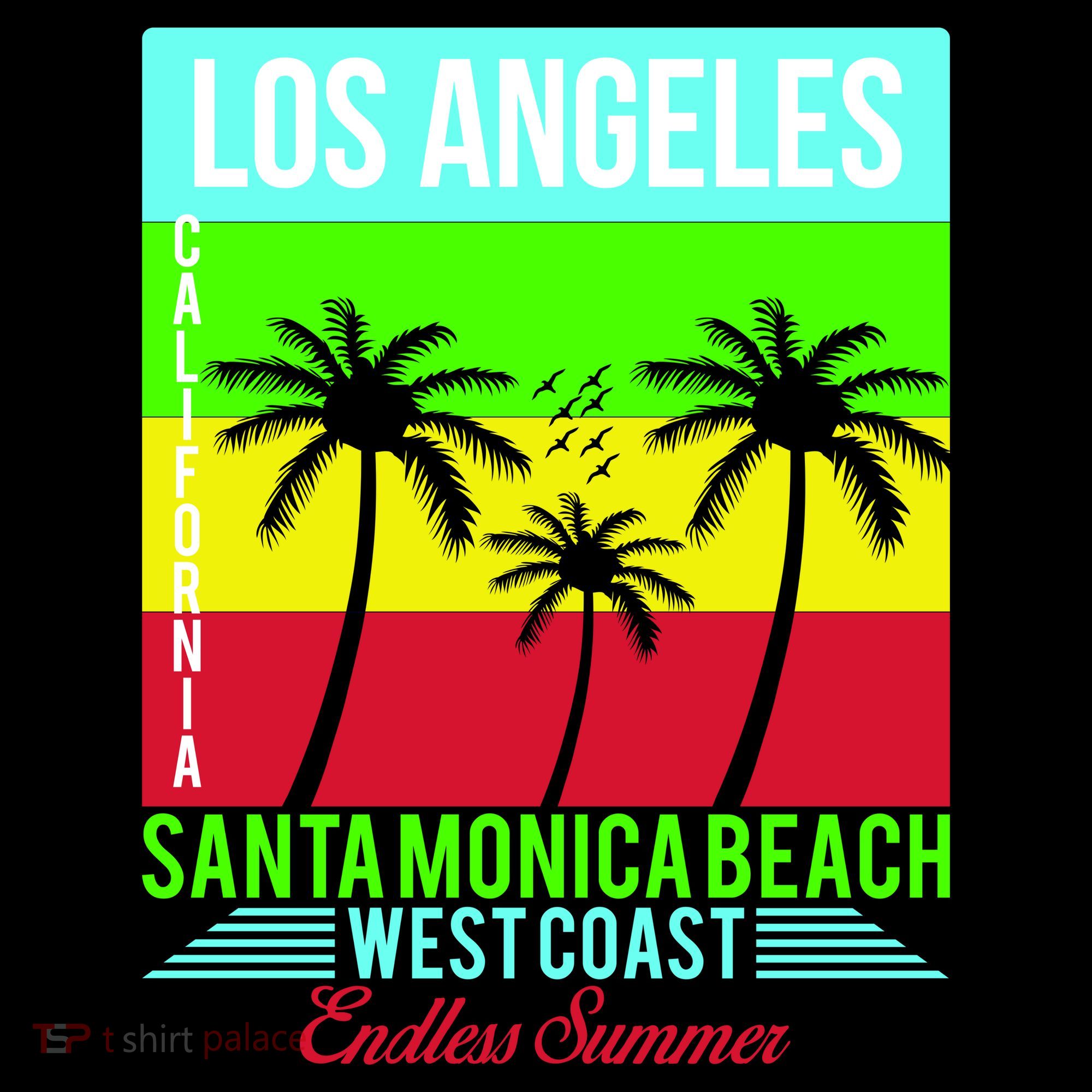Los Angeles Santa Monica Beach Coffee Mug