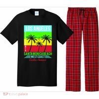 Los Angeles Santa Monica Beach Pajama Set thumb 0
