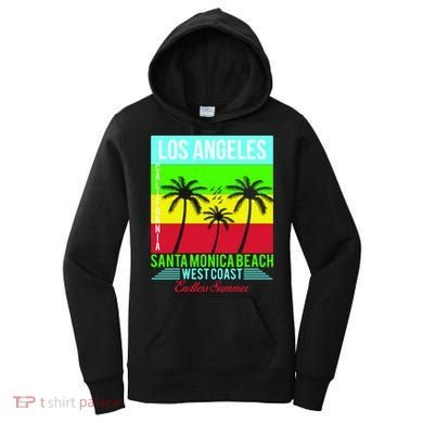 Los Angeles Santa Monica Beach Women's Hoodie