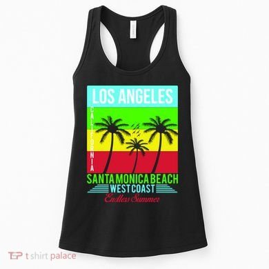 Los Angeles Santa Monica Beach Women's Tank Top
