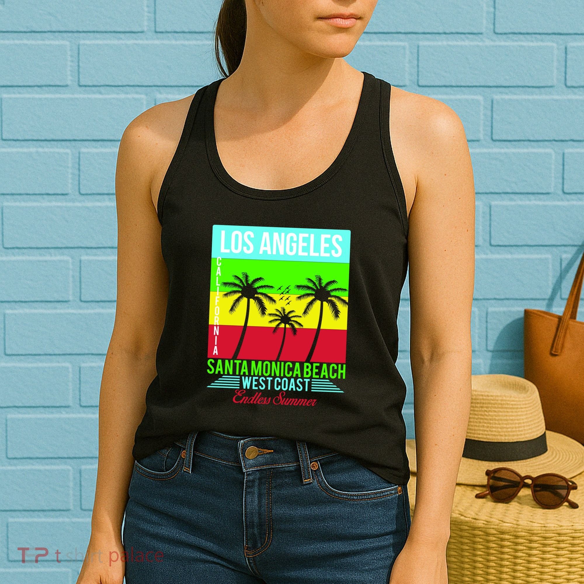 Los Angeles Santa Monica Beach Women's Tank Top