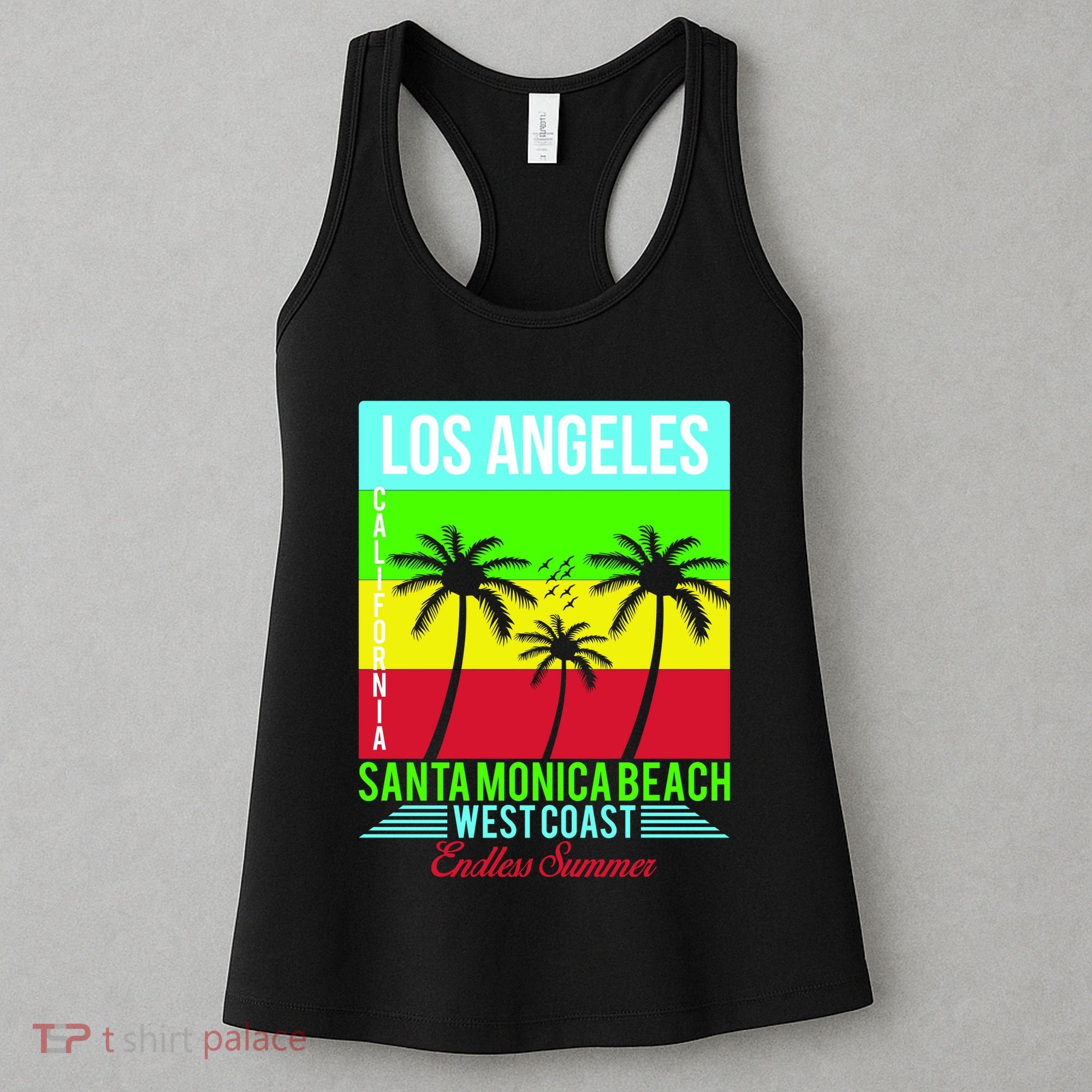 Los Angeles Santa Monica Beach Women's Tank Top