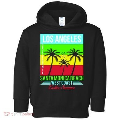 Los Angeles Santa Monica Beach Toddler Hoodie
