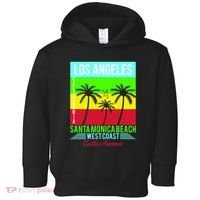 Los Angeles Santa Monica Beach Toddler Hoodie thumb 0