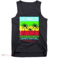 Los Angeles Santa Monica Beach Tank Top thumb 0