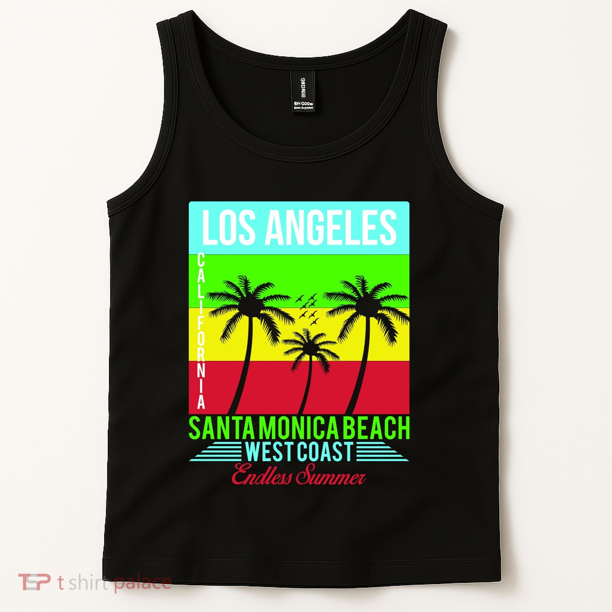Los Angeles Santa Monica Beach Tank Top