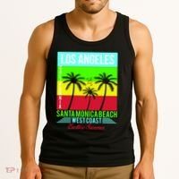 Los Angeles Santa Monica Beach Tank Top thumb 3