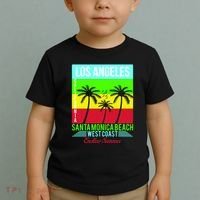 Los Angeles Santa Monica Beach Toddler T-Shirt thumb 2